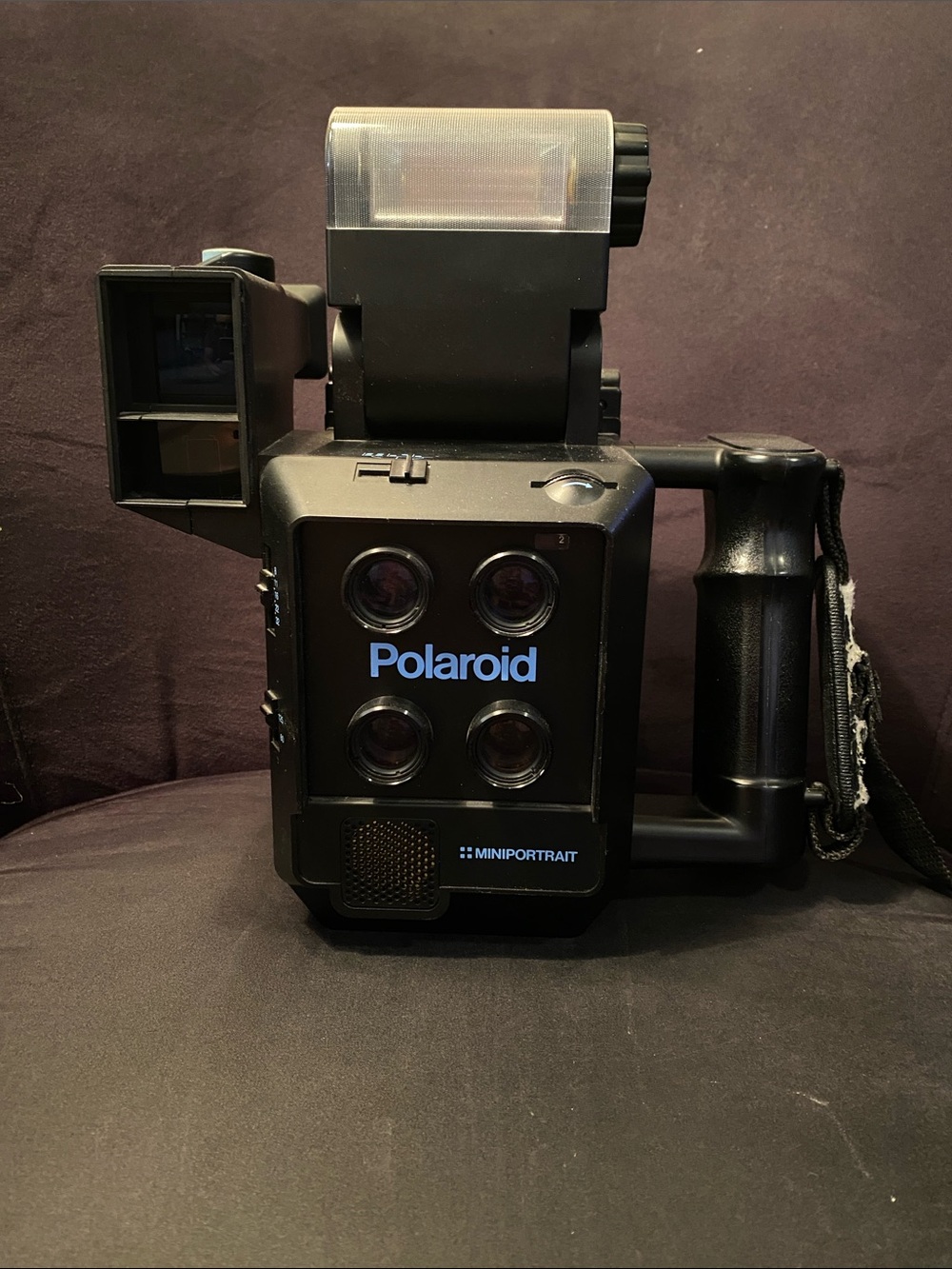Polaroid MiniPortrait Instant Camera in Black